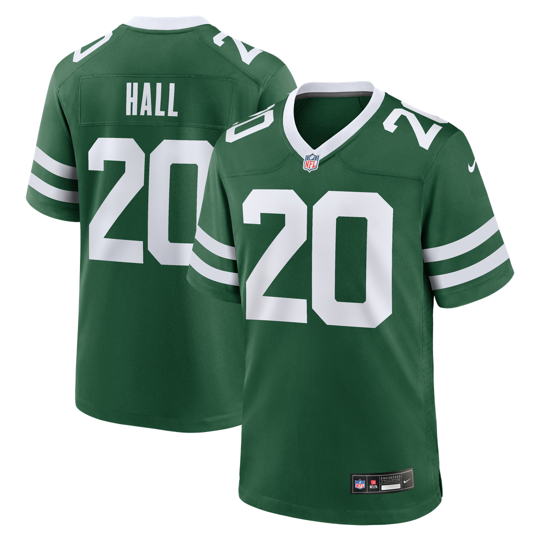 New York Jets Breece Hall Nike Game Jersey - Legacy Green