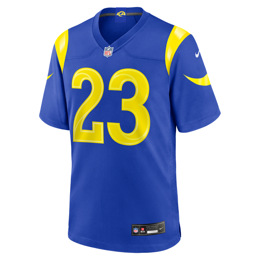 Los Angeles Rams Kyren Williams Nike White Game Player Jersey - White