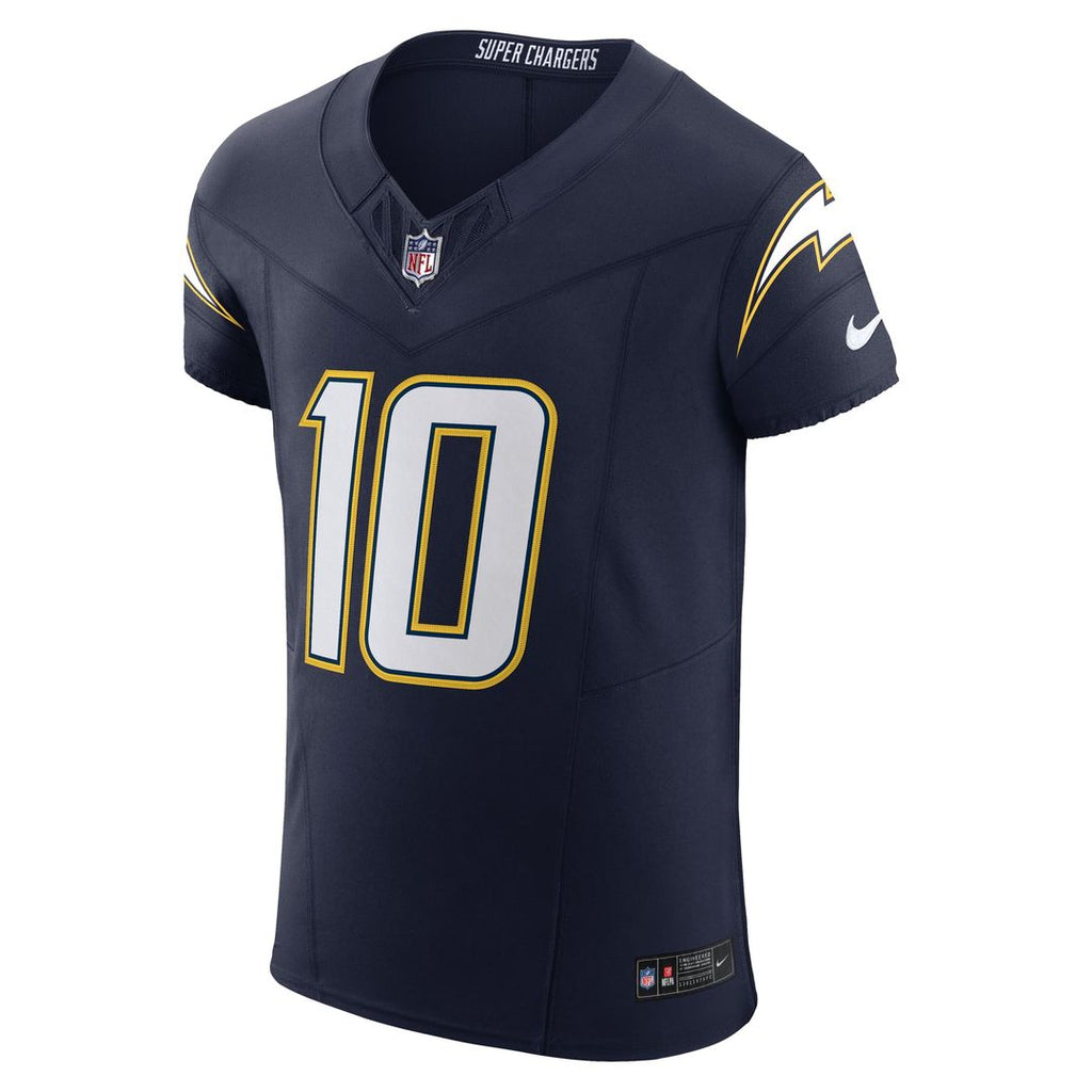 Los Angeles Chargers Justin Herbert Nike Alternate Vapor F.U.S.E. Elite Jersey - Gold