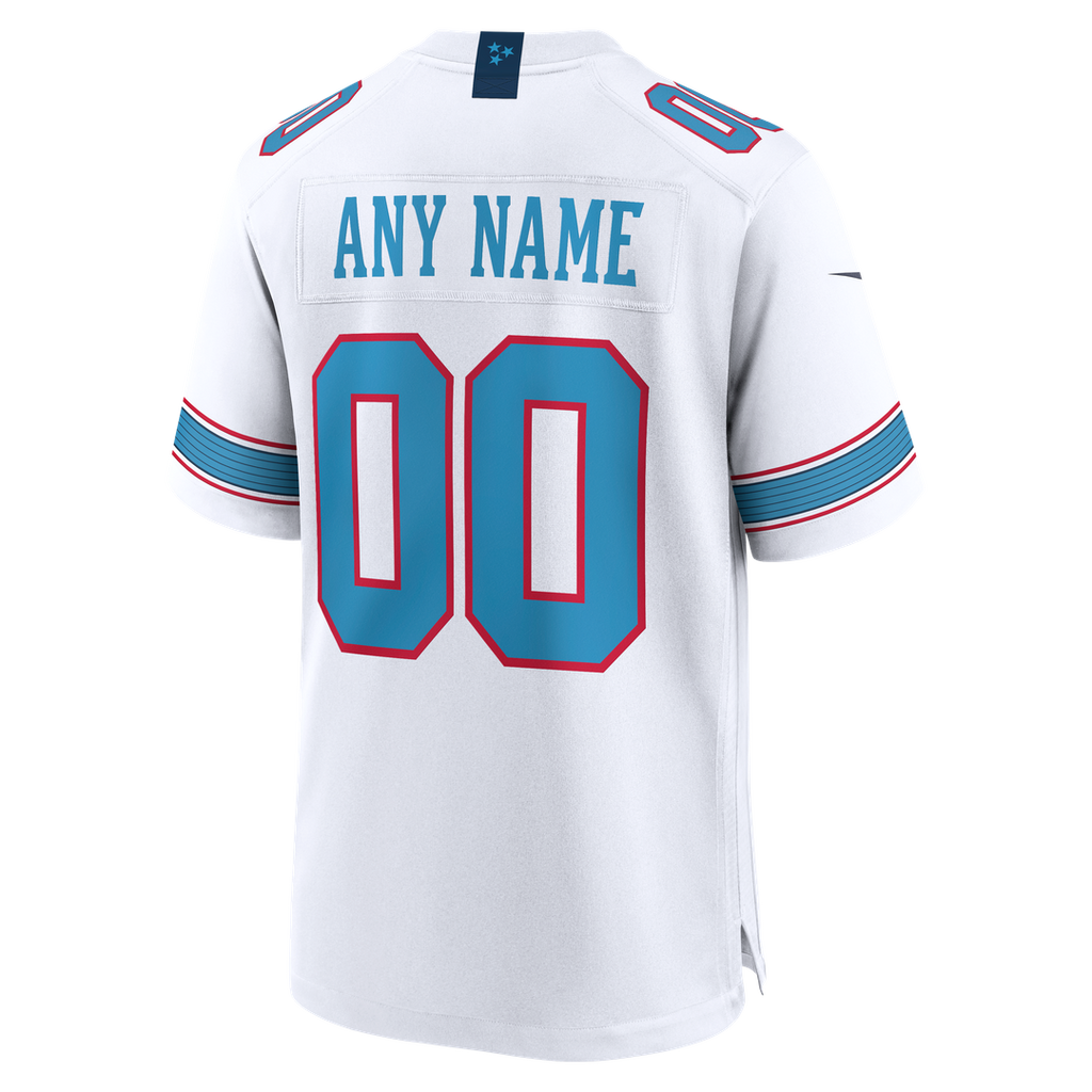 Tennessee Titans Nike Game Custom Jersey - White