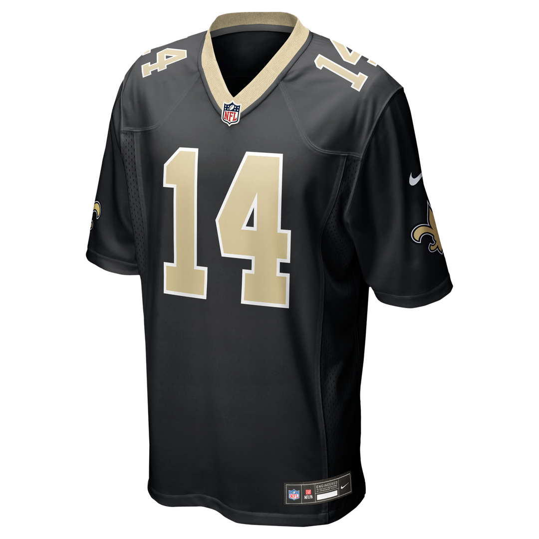 New Orleans Saints Devaughn Vele Nike Team Game Jersey - Black
