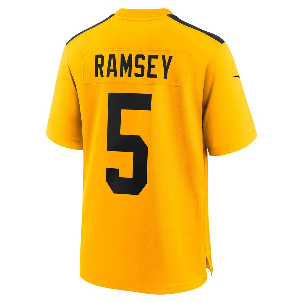 Pittsburgh Steelers Jalen Ramsey Nike Alternate 1933 Throwback Game Jersey - Gold