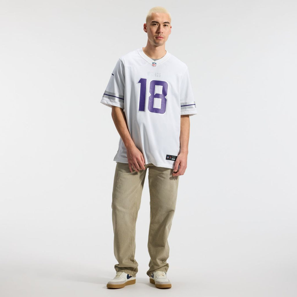 Minnesota Vikings Justin Jefferson Nike Alternate Game Player Jersey - White