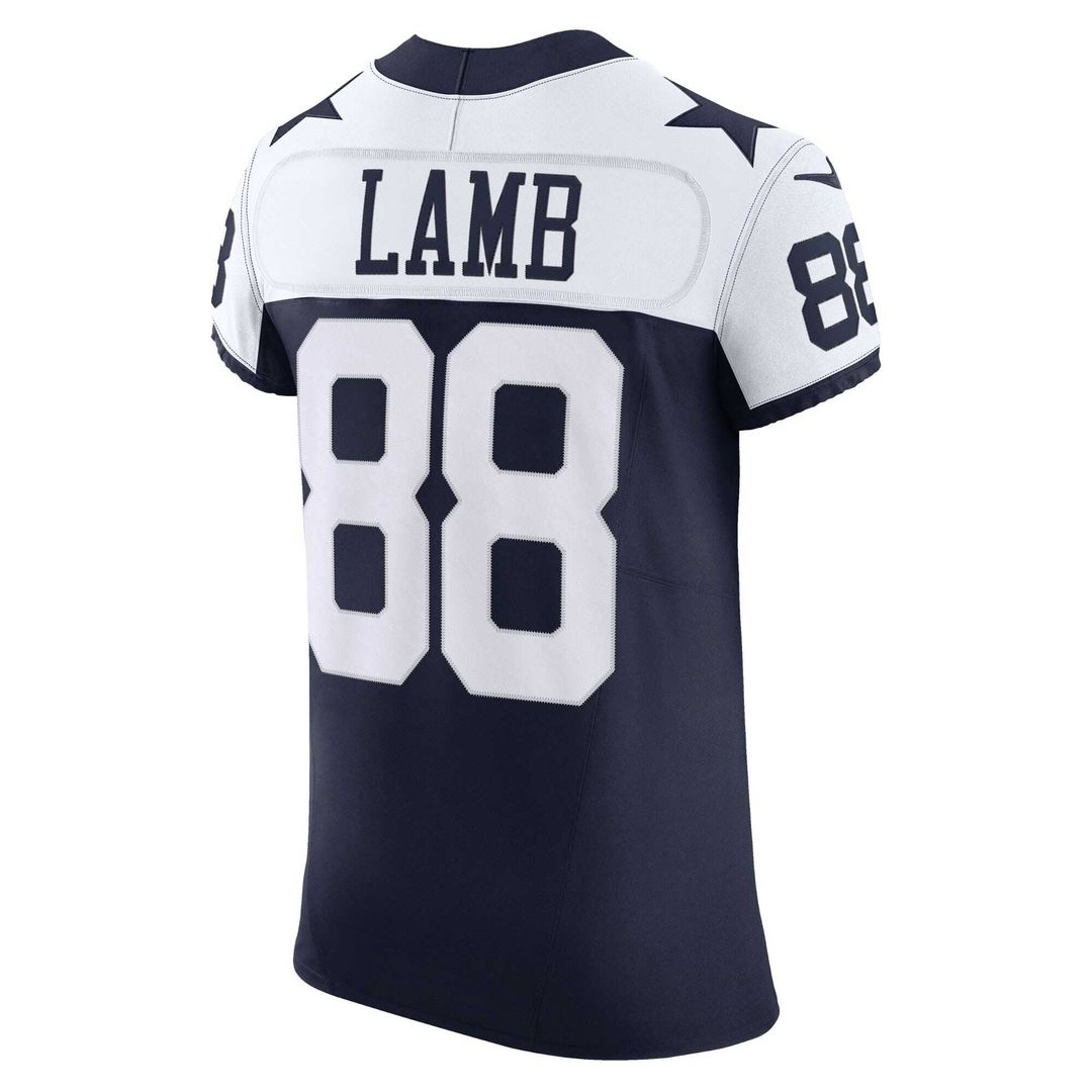 Dallas Cowboys CeeDee Lamb Nike Alternate Vapor F.U.S.E. Elite Jersey - Navy