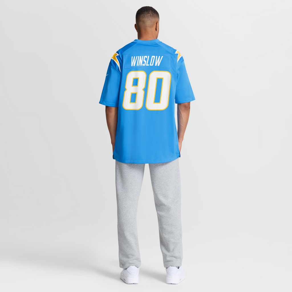 Los Angeles Chargers Kellen Winslow Nike Game Retired Player Jersey - Powder Blue