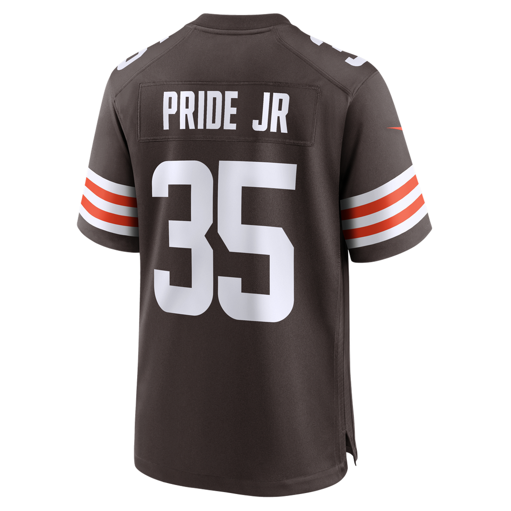 Cleveland Browns Toriano Pride Jr. Nike Team Game Jersey - Brown