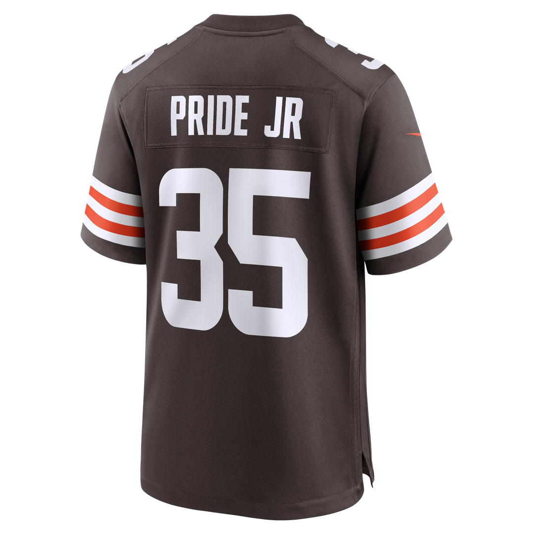 Cleveland Browns Toriano Pride Jr. Nike Team Game Jersey - Brown