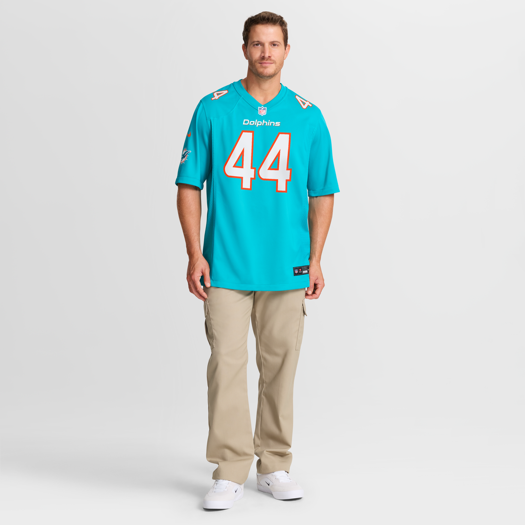 Miami Dolphins Chop Robinson Nike Game Jersey - Aqua