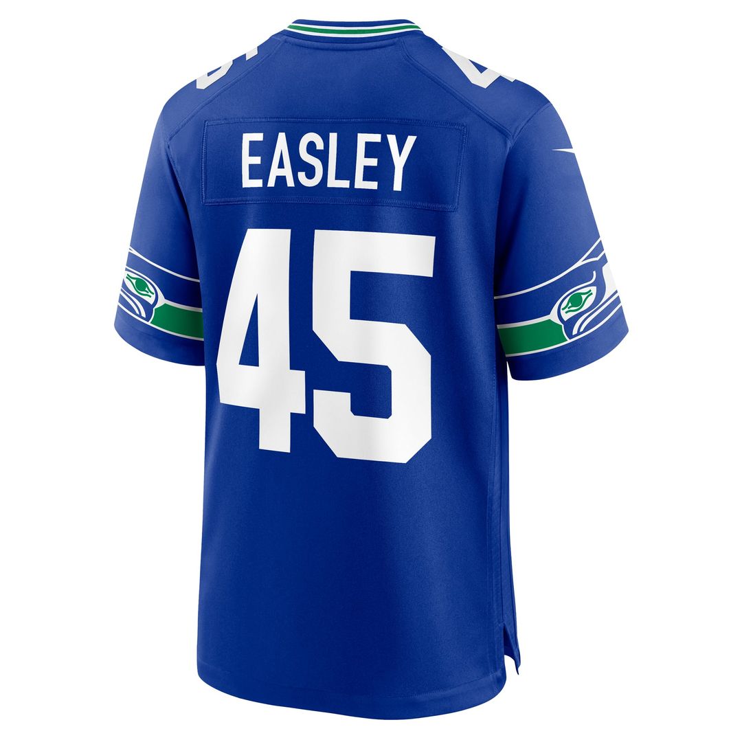 Seattle Seahawks Kenny Easley Nike Retired Player Alternate Game Jersey - Royal