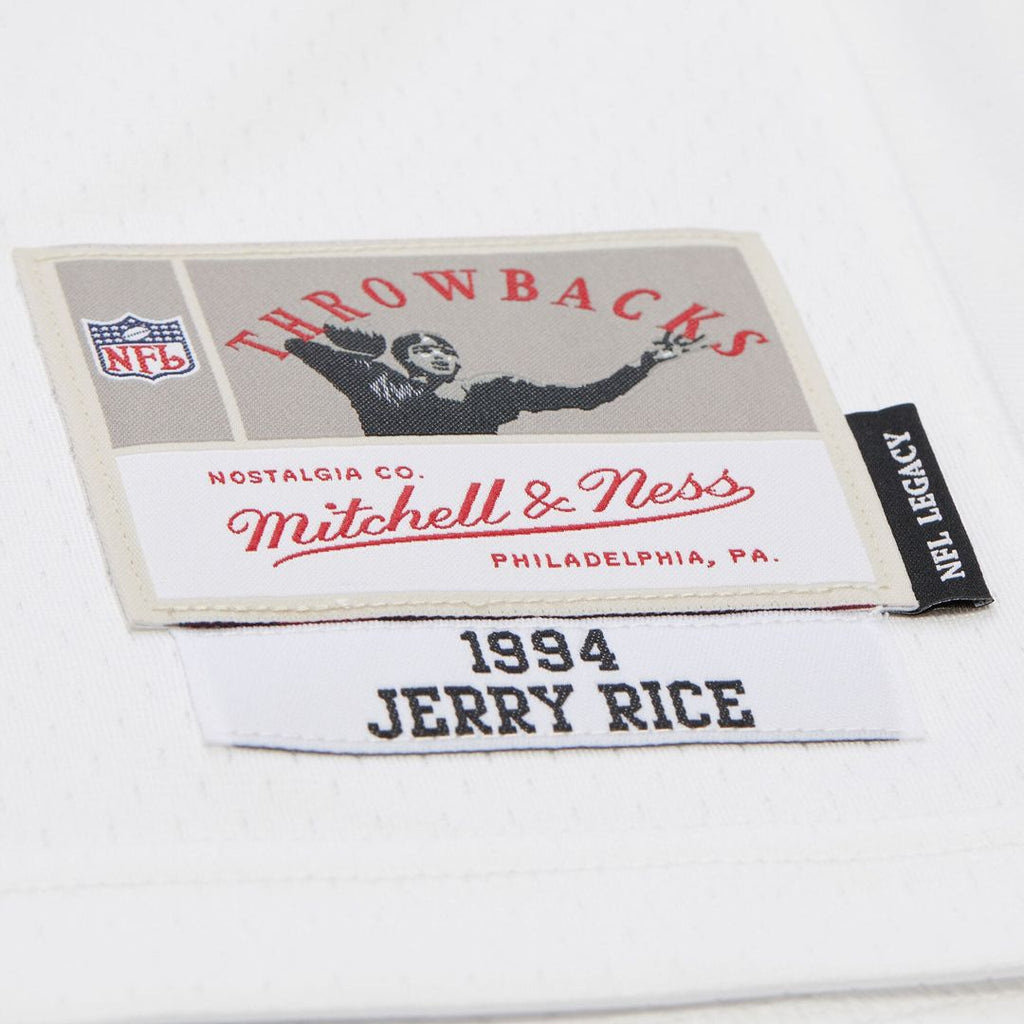 San Francisco 49ers Jerry Rice Mitchell & Ness 1994 Legacy Replica Jersey - White