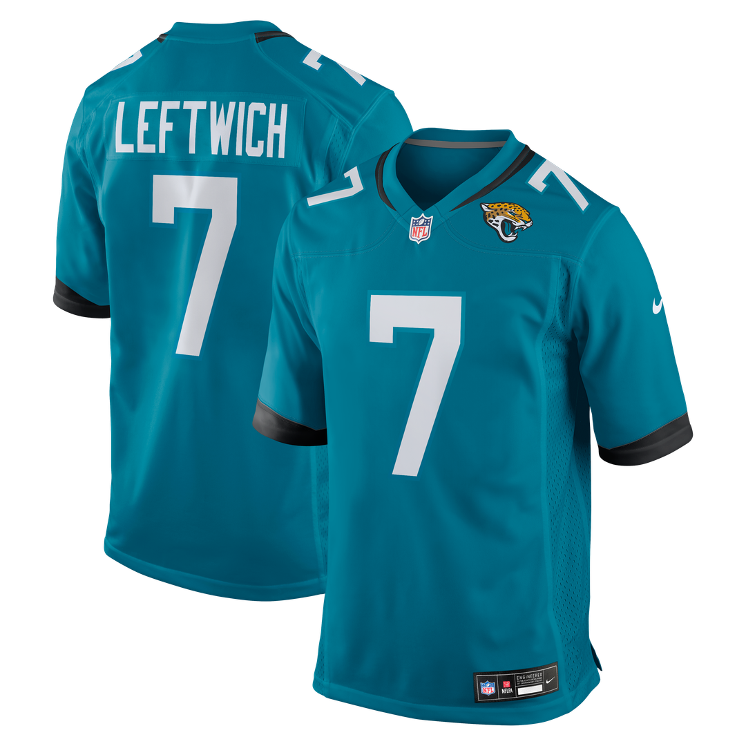 Jacksonville Jaguars Byron Leftwich Nike Retired Player Game Jersey - Teal