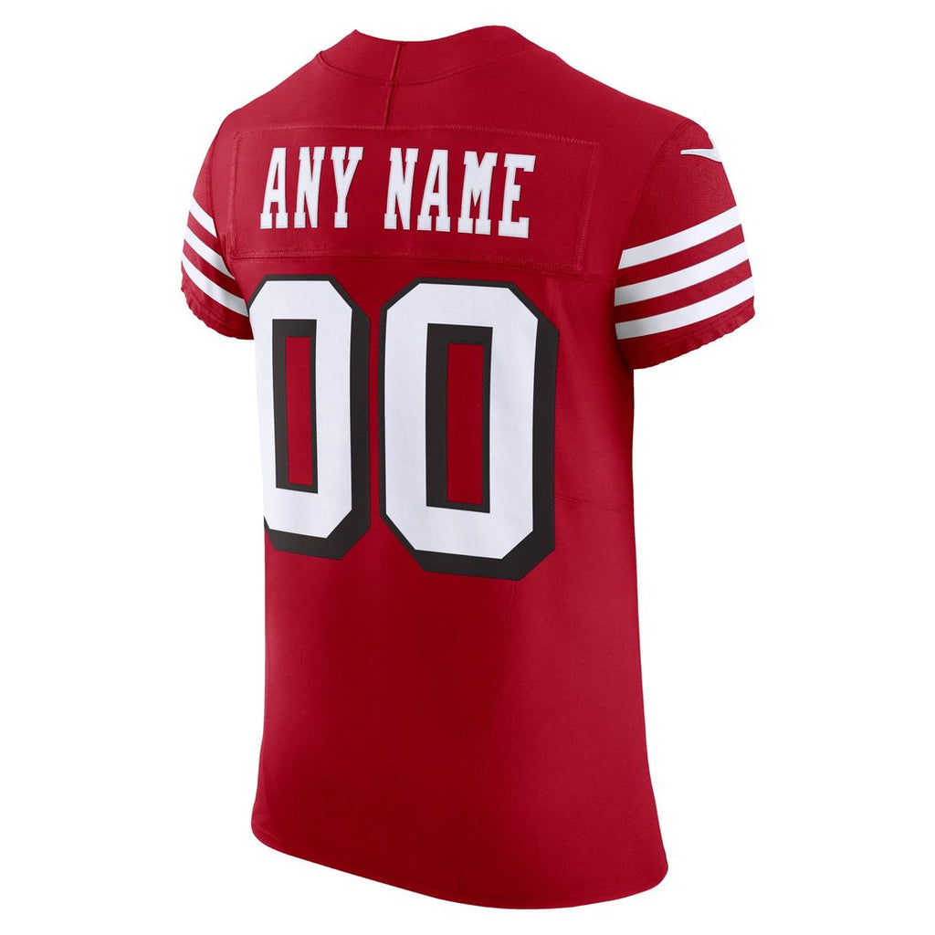 San Francisco 49ers Nike Vapor F.U.S.E. Elite Custom Jersey - Scarlet
