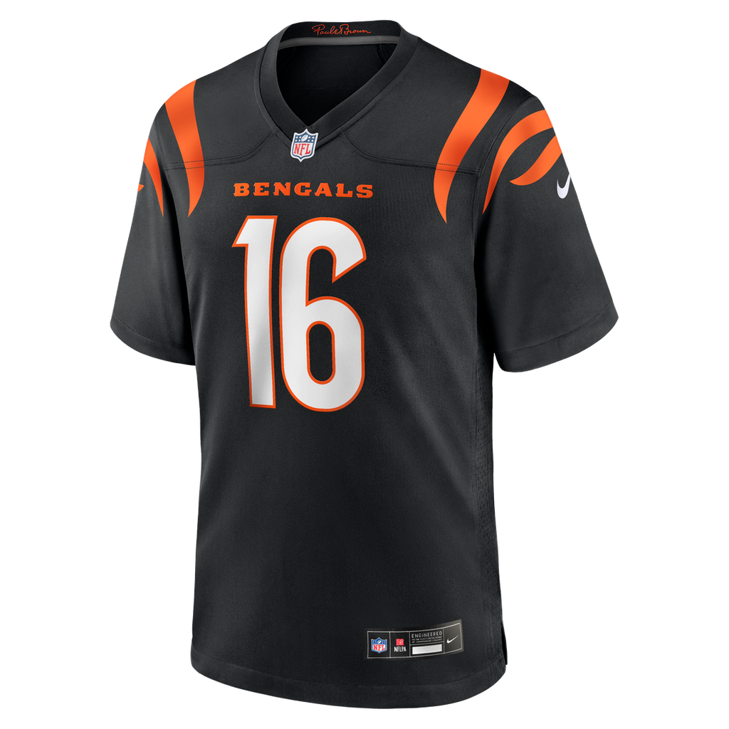 Cincinnati Bengals Joe Flacco Nike Team Game Jersey - Black
