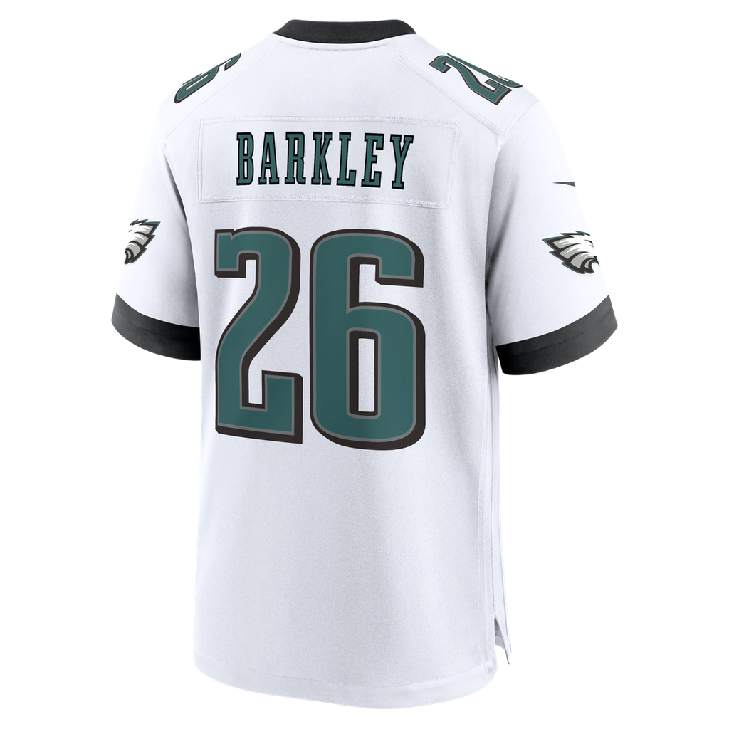 Philadelphia Eagles Saquon Barkley Nike Team Game Jersey - Midnight Green