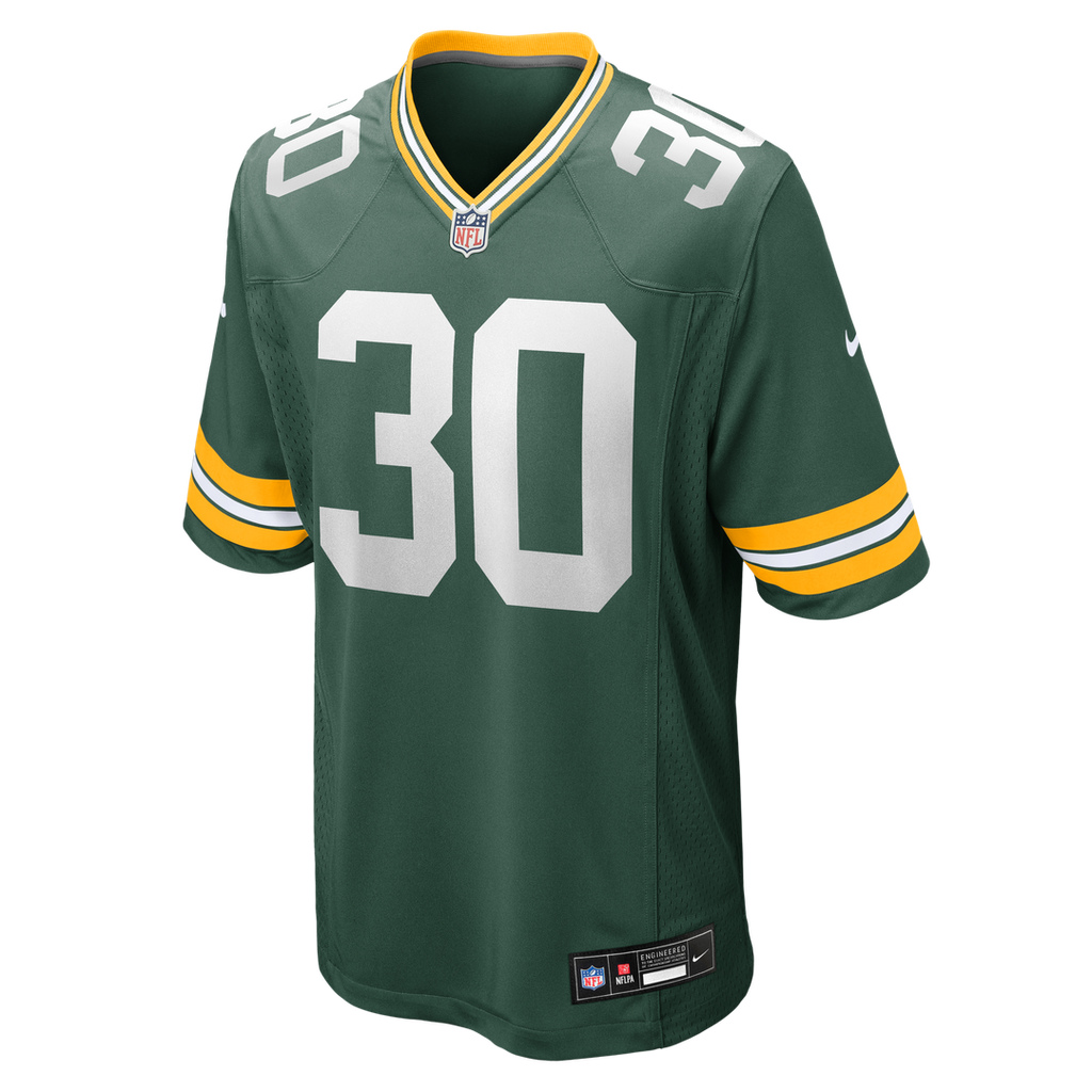 Green Bay Packers Chris Brooks Nike Team Game Jersey - Green