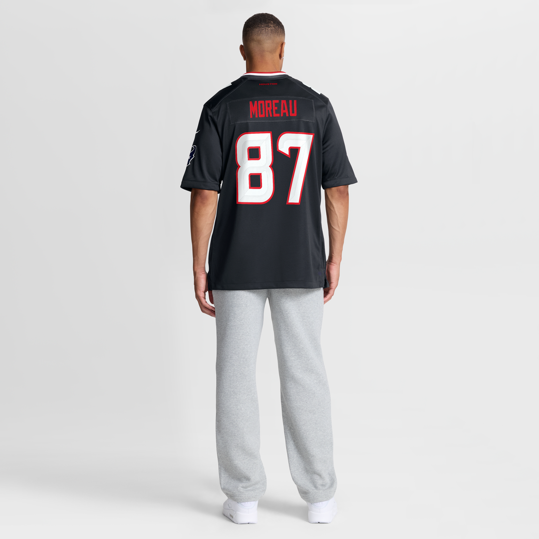 Houston Texans Foster Moreau Nike Team Game Jersey - Navy
