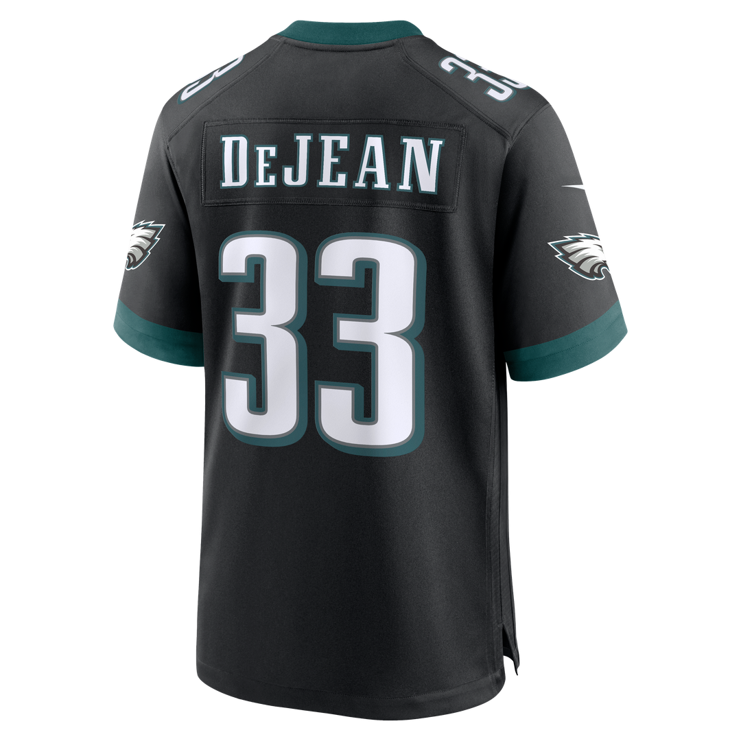 Philadelphia Eagles Cooper DeJean Nike Alternate Game Jersey - Black