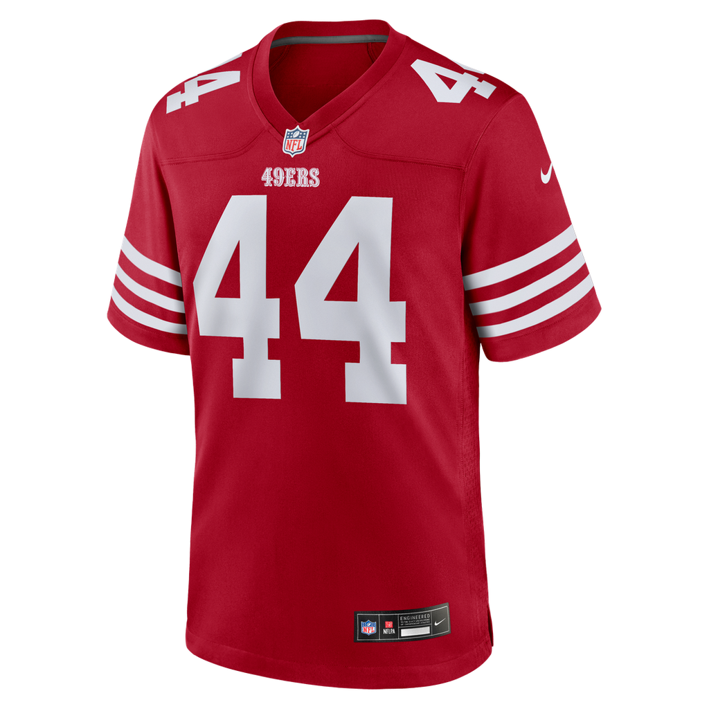 San Francisco 49ers Kyle Juszczyk Nike Player Game Jersey - Scarlet