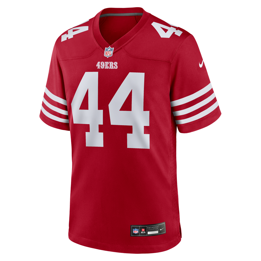 San Francisco 49ers Kyle Juszczyk Nike Player Game Jersey - Scarlet