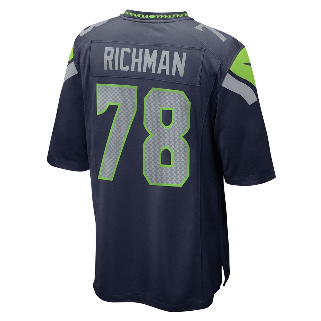 Seattle Seahawks Mason Richman Nike Team Game Jersey - College Navy