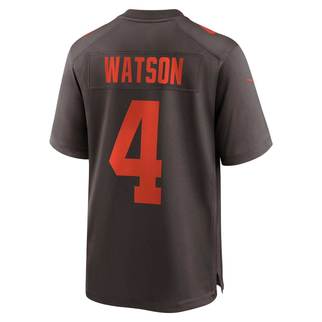Cleveland Browns Deshaun Watson Nike Alternate Game Jersey - Brown