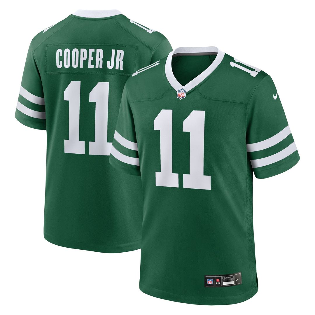 New York Jets Omar Cooper Jr. Nike Team Game Jersey - Green