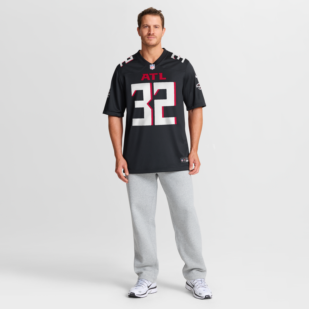 Atlanta Falcons Jamal Anderson Nike Game Retired Player Jersey - Black