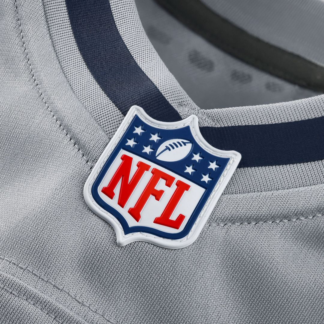 Seattle Seahawks Nike Rivalries Collection Custom Game Jersey - Gray