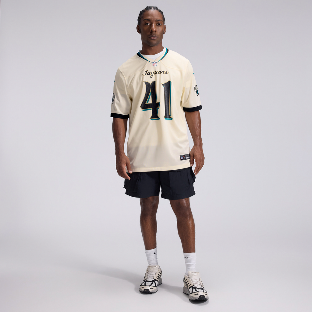 Jacksonville Jaguars Josh Hines-Allen Nike 2026 Rivalries Collection Game Jersey - Natural