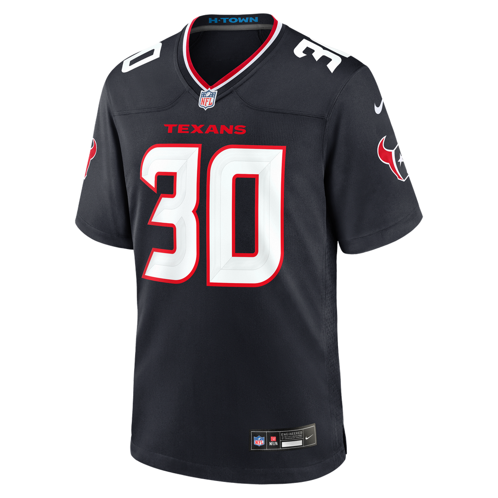 Houston Texans Brandon Codrington Nike Team Game Jersey - Navy