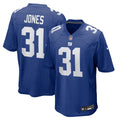 New York Giants Nic Jones Nike Team Game Jersey - Royal