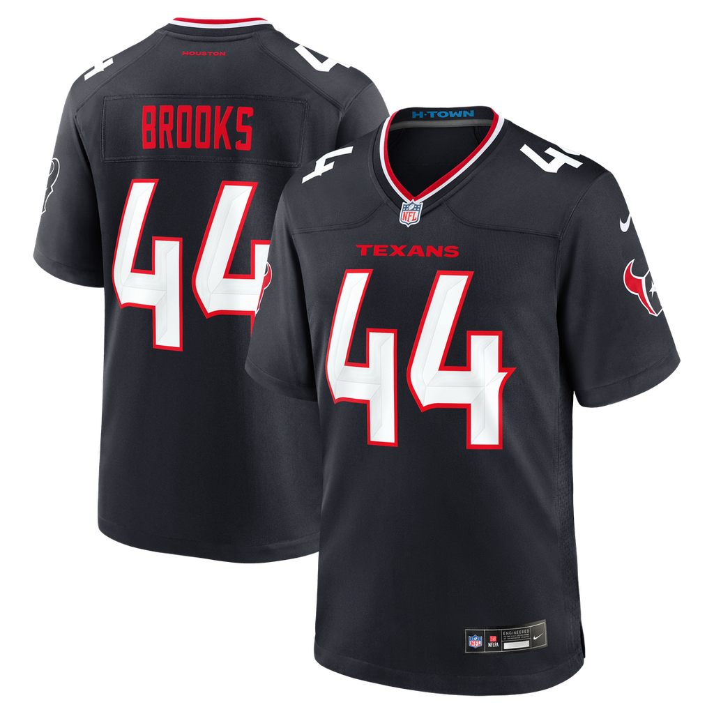 Houston Texans British Brooks Nike Team Game Jersey - Navy