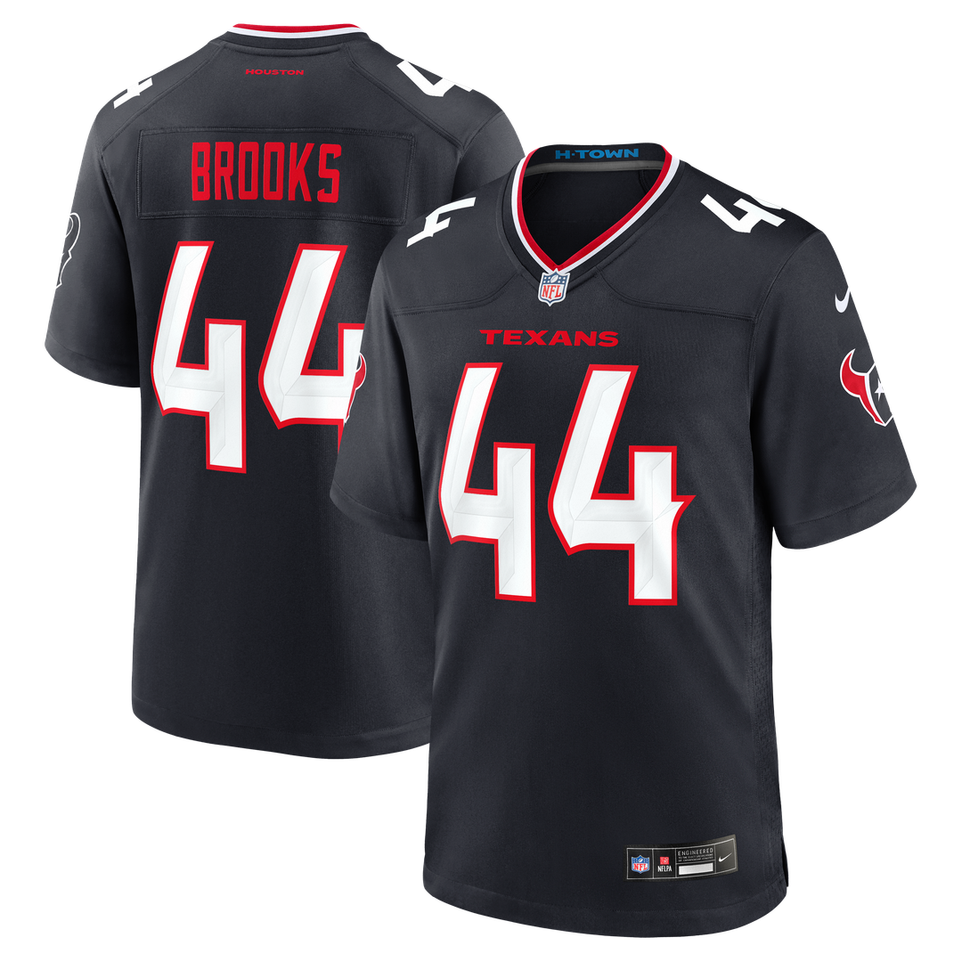Houston Texans British Brooks Nike Team Game Jersey - Navy