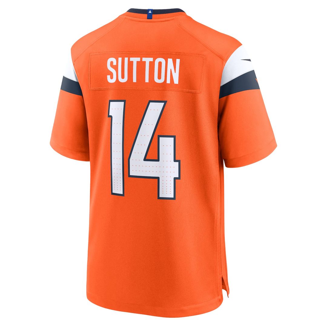 Denver Broncos Courtland Sutton Nike Mile High Collection Game Jersey - Orange
