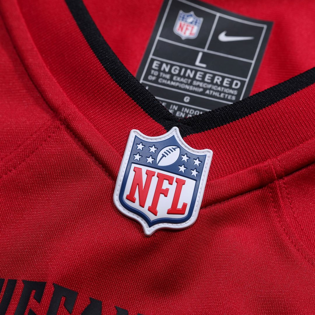 Tampa Bay Buccaneers Ryan Miller Nike Team Game Jersey - Red