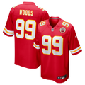 Kansas City Chiefs Peter Woods Nike Team Game Jersey - Red