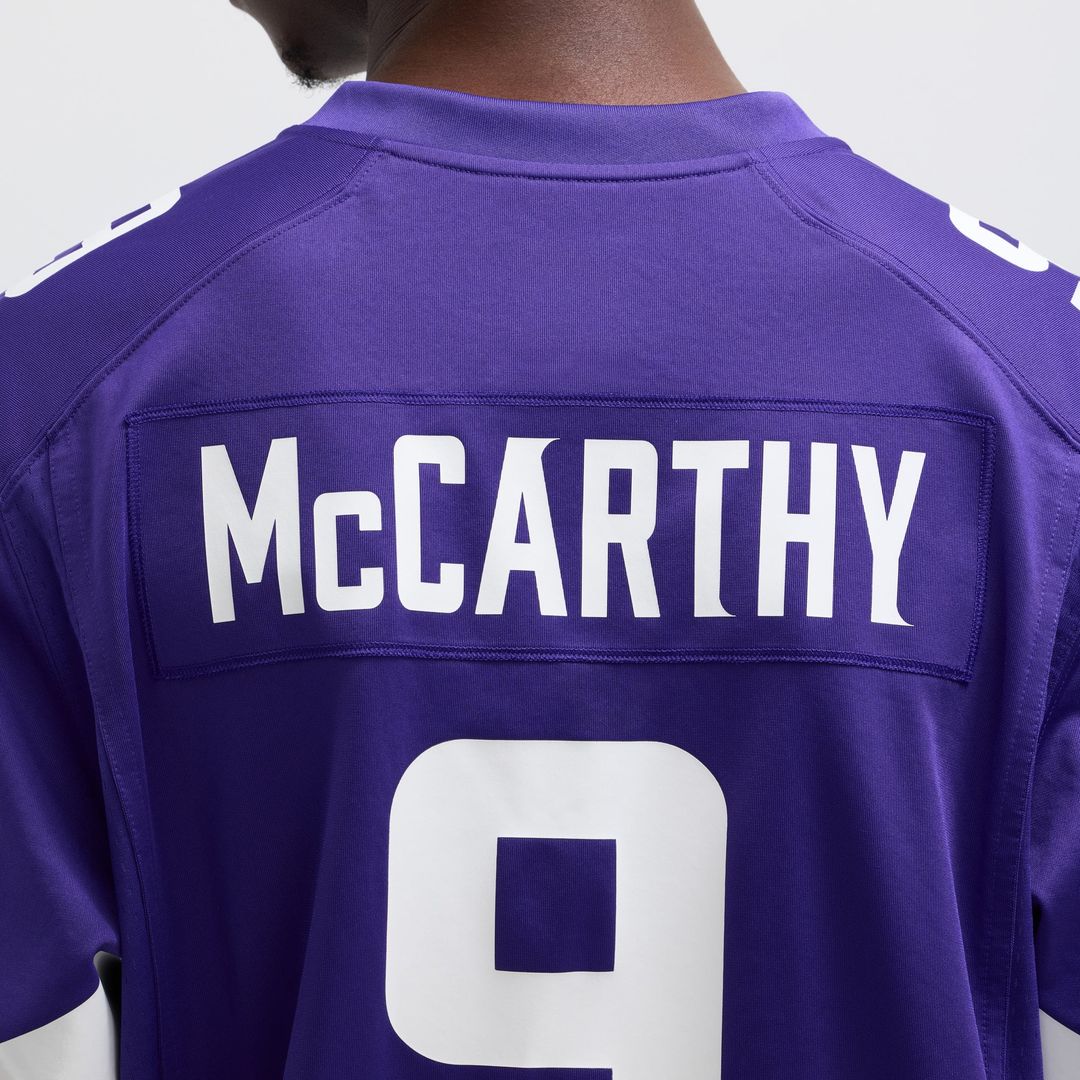Minnesota Vikings J.J. McCarthy Nike Alternate Game Player Jersey - White