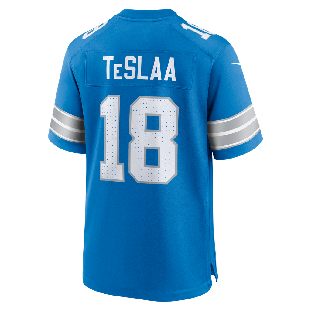 Detroit Lions Isaac TeSlaa Nike Alternate Game Player Jersey - Black