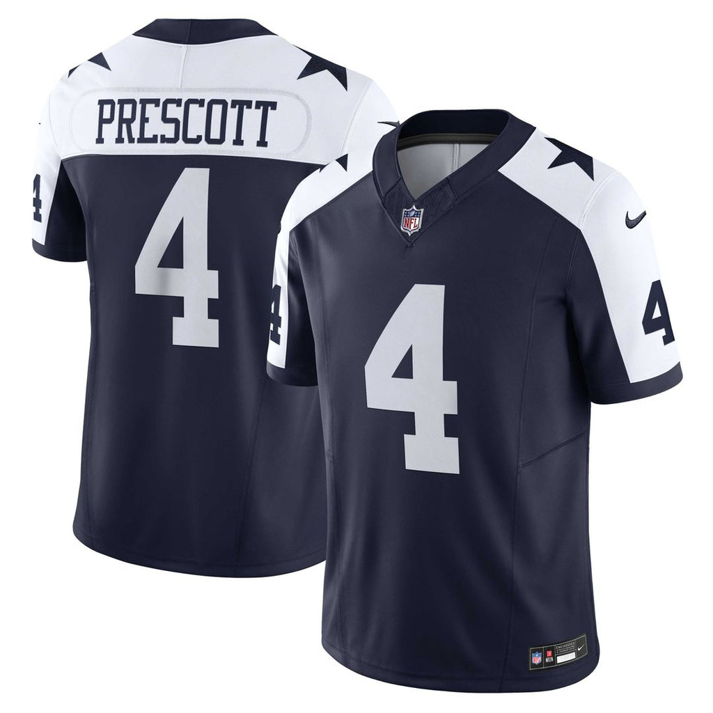 Dallas Cowboys Dak Prescott Nike Vapor F.U.S.E. Limited Jersey - Navy