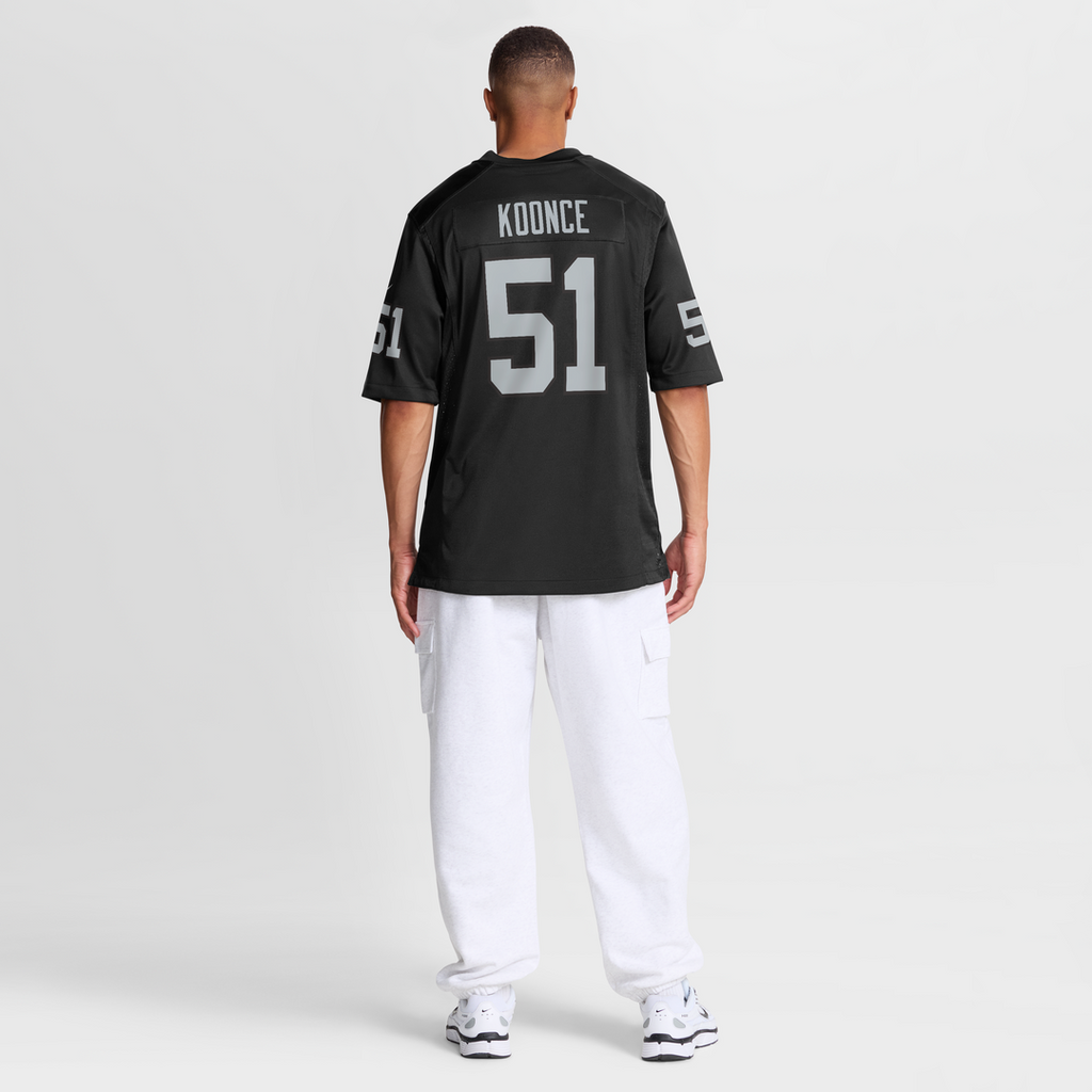 Las Vegas Raiders Malcolm Koonce Nike Game Jersey - Black