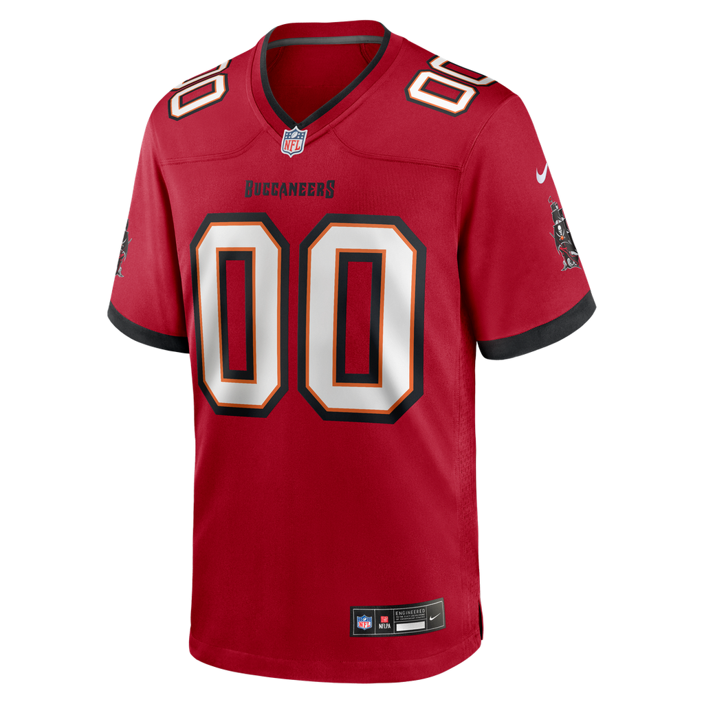 Nike Tampa Bay Buccaneers Team Custom Game Jersey - Red