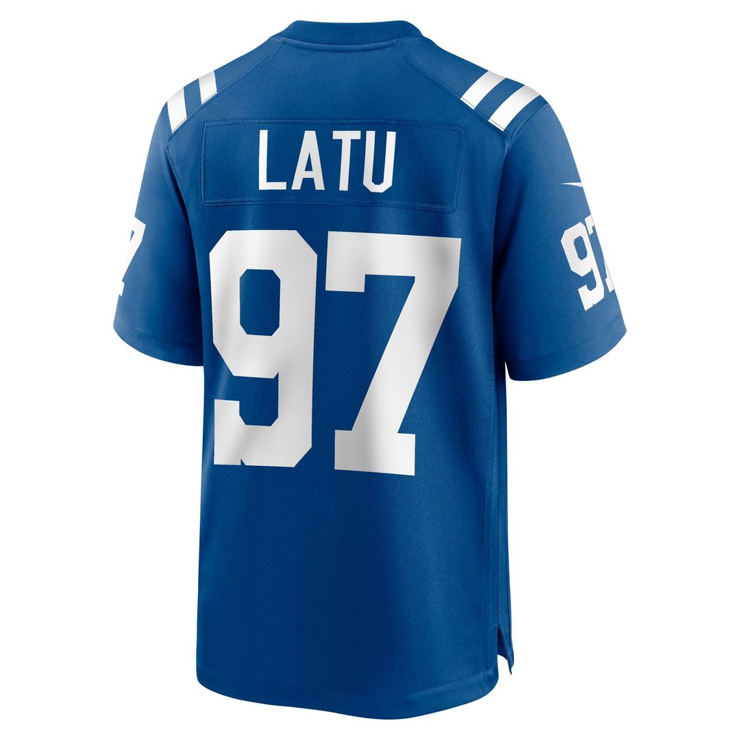 Indianapolis Colts Laiatu Latu Nike Player Game Jersey - Royal