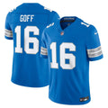 Detroit Lions Jared Goff Nike Team Vapor F.U.S.E. Stitched Limited Jersey - Blue