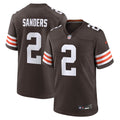 Cleveland Browns Shedeur Sanders Nike Game Jersey - Brown