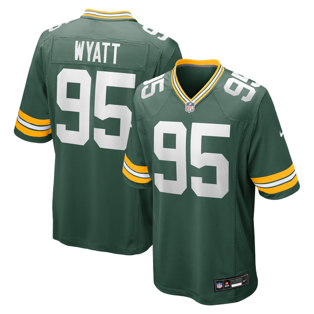 Green Bay Packers Devonte Wyatt Nike Player Game Jersey - Green