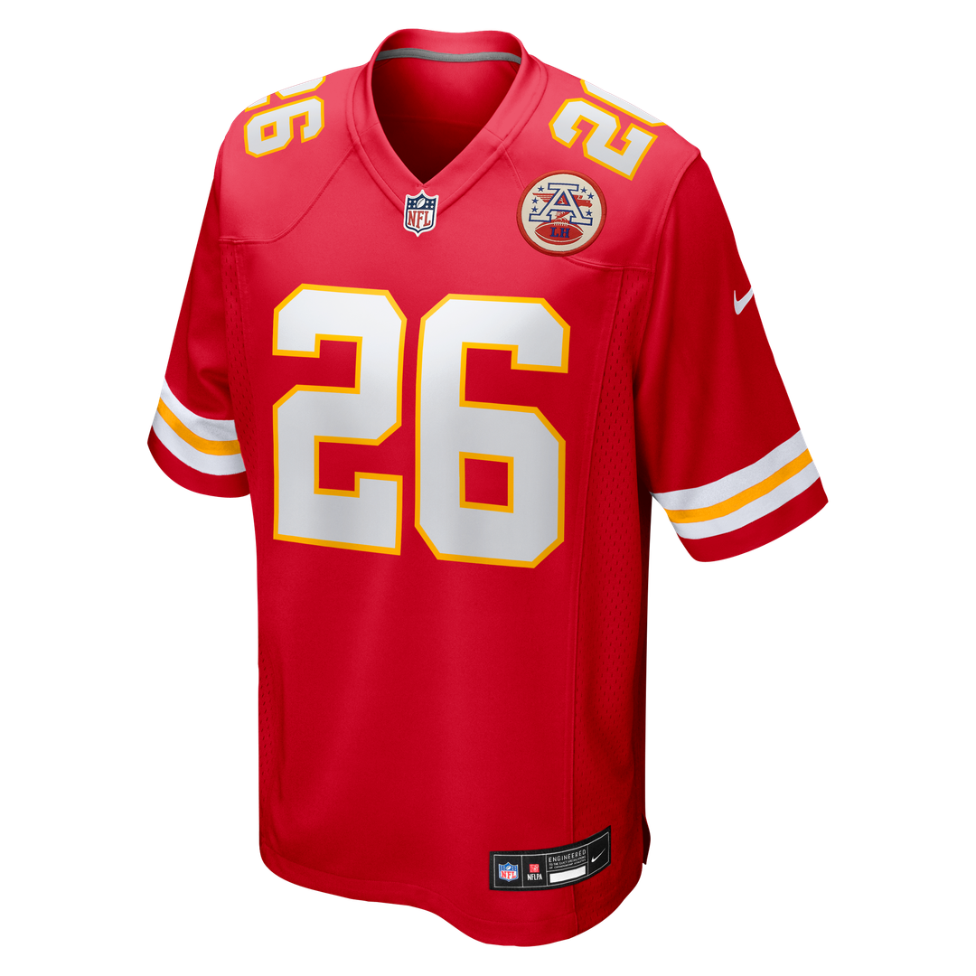Kansas City Chiefs Deon Bush Nike Game Player Jersey - Red
