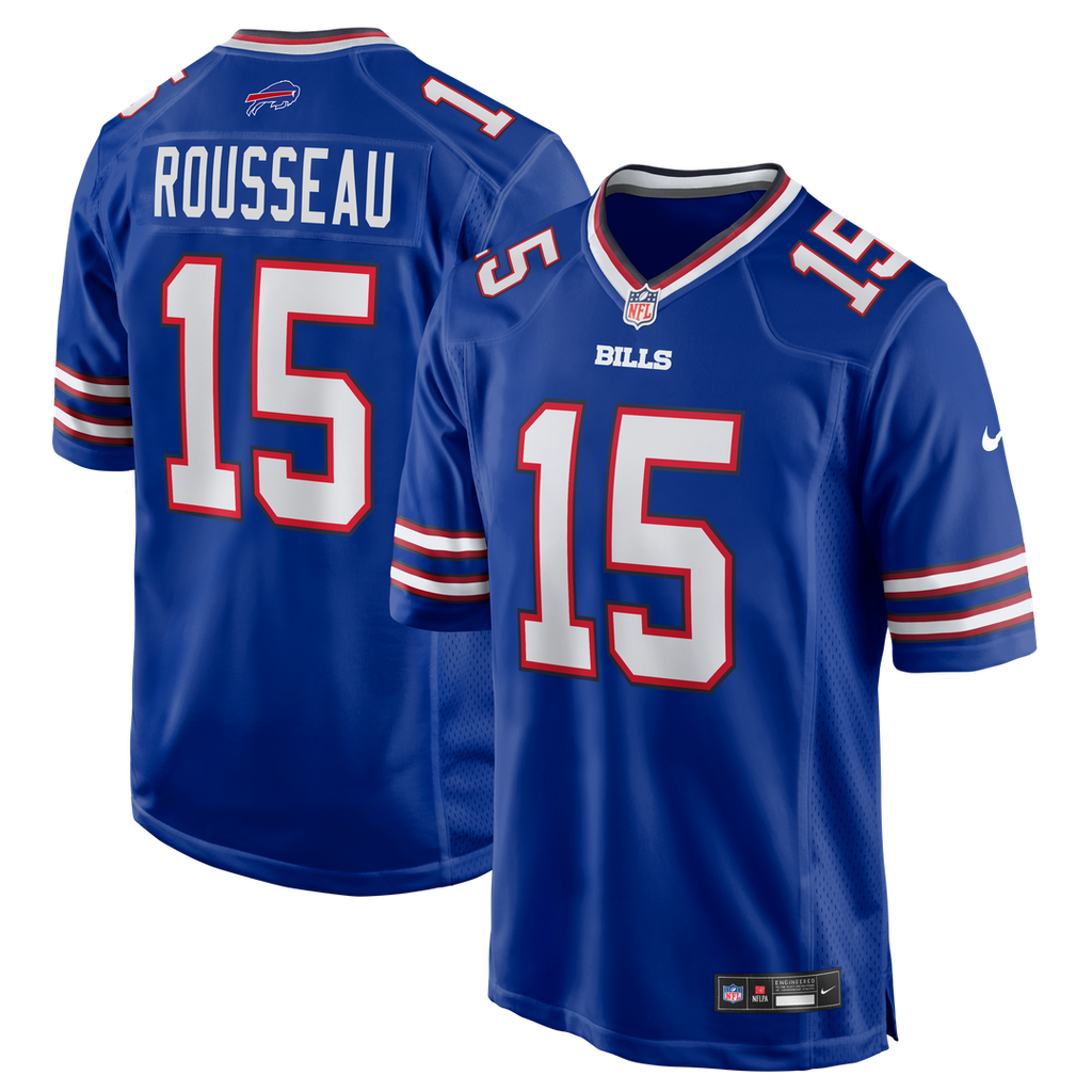 Buffalo Bills Gregory Rousseau Nike Team Game Jersey - Royal