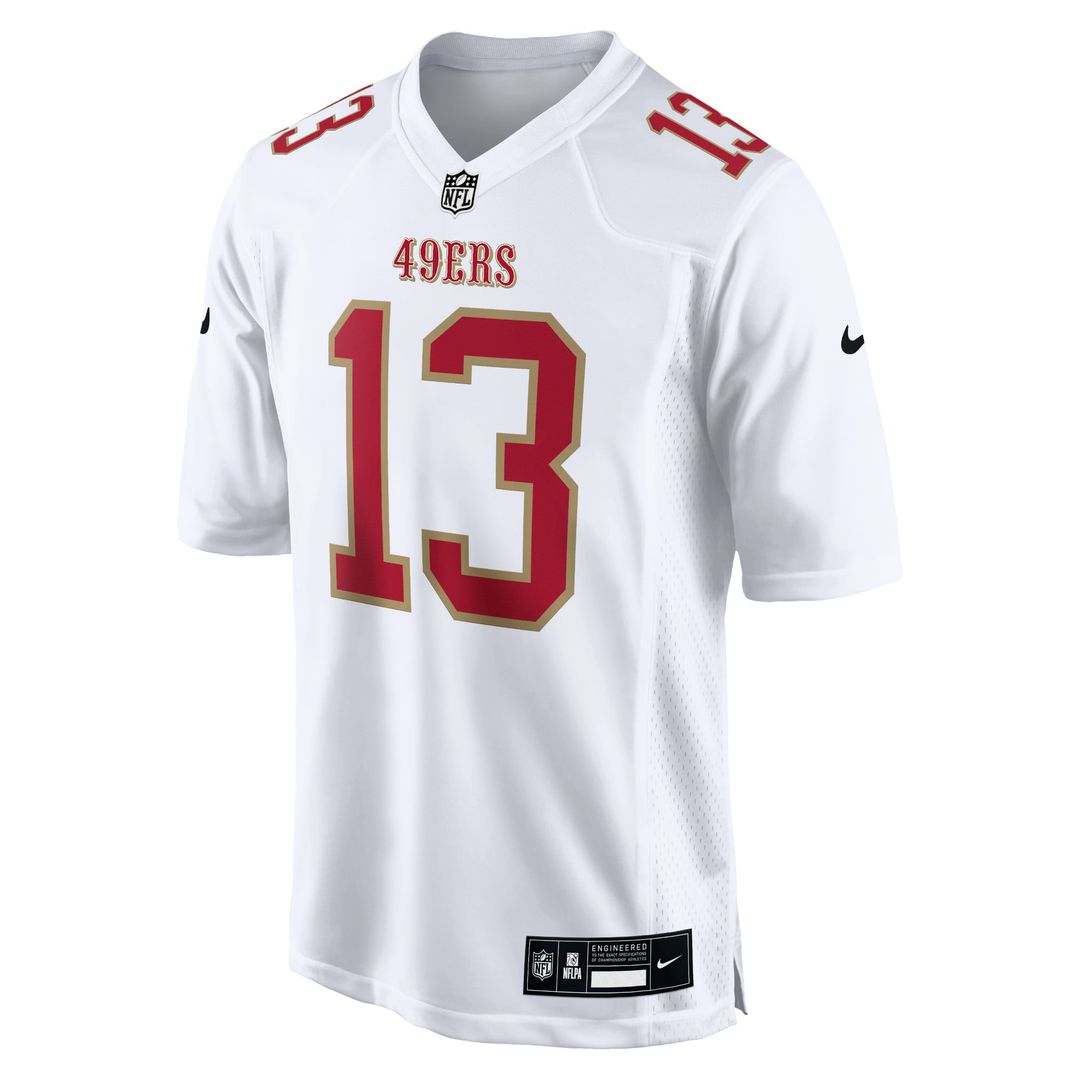 San Francisco 49ers Brock Purdy Nike Fashion Game Jersey - Tundra White