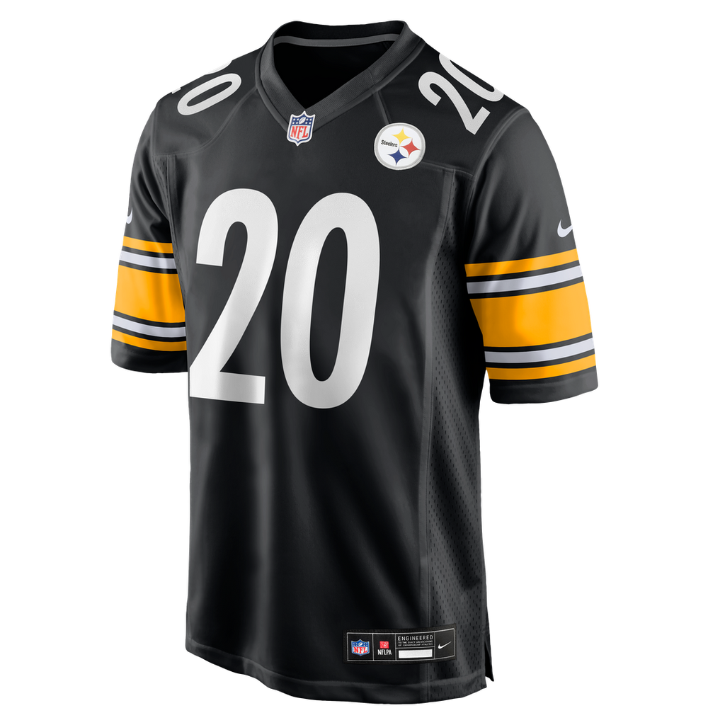 Pittsburgh Steelers Kaleb Johnson Nike Team Game Jersey - Black
