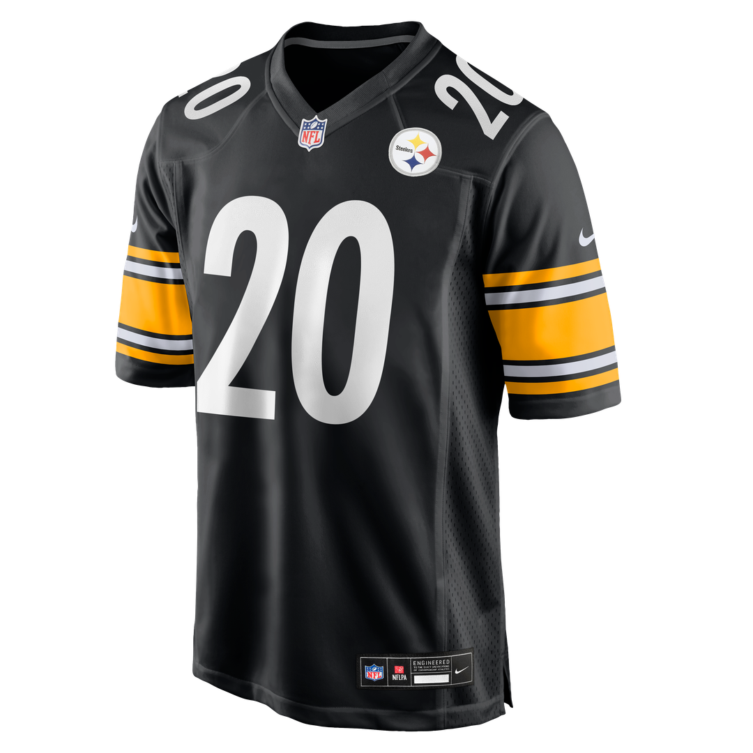 Pittsburgh Steelers Kaleb Johnson Nike Team Game Jersey - Black
